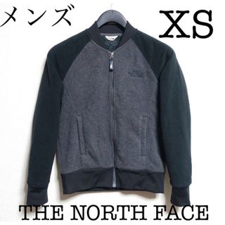 ザノースフェイス(THE NORTH FACE)のノースフェイス　フリースジャケット　アウター　グレー系　メンズXSサイズ　美品(その他)