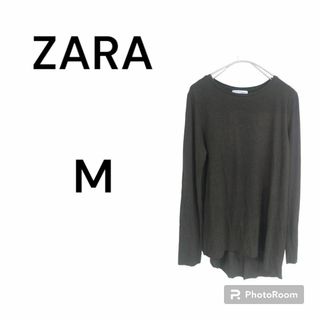 ザラ(ZARA)のザラ　長袖　シャツ　無地　薄め　下着　ゆったり　カジュアル　お出かけ 春 秋　冬(Tシャツ(長袖/七分))