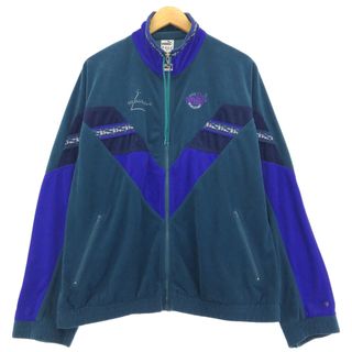 プーマ(PUMA)の古着 90年代 プーマ PUMA ベロアジャージ トラックジャケット メンズM ヴィンテージ /eaa424501(その他)