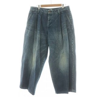 カラー(kolor)のkolor × BEACON 21AW WIDE DENIM 3 L 水色(デニム/ジーンズ)