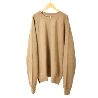 ESSENTIALS SIDE ZIP CREW SWEAT トレーナー 茶(その他)