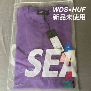 ウィンダンシー(WIND AND SEA)のHUF×WDS コラボ限定Tシャツ 新品未使用(Tシャツ/カットソー(半袖/袖なし))