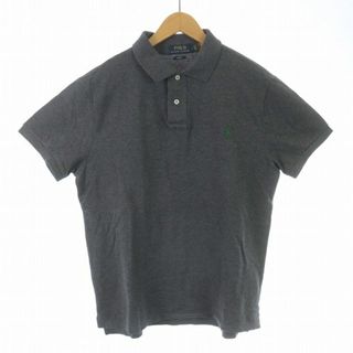 ポロラルフローレン(POLO RALPH LAUREN)のPOLO RALPH LAUREN ポロシャツ 半袖 鹿の子 L グレー 緑(ポロシャツ)