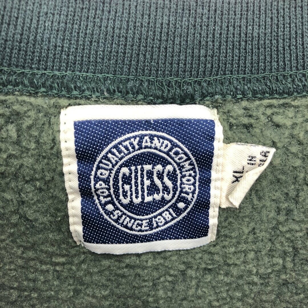 GUESS(ゲス)の古着 ゲス Guess JEANS ロゴスウェットシャツ トレーナー メンズXL 長袖 /eaa426413 メンズのトップス(スウェット)の商品写真