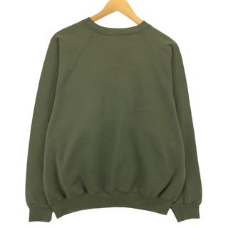 ヘインズ(Hanes)の古着 00年代 ヘインズ Hanes 無地 ブランクスウェットシャツ トレーナー メンズL /eaa424426(スウェット)