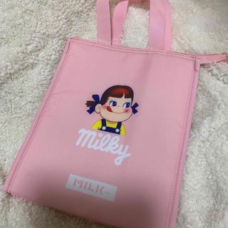 ペコちゃん　MILK 保冷バッグ　sweet付録(キャラクターグッズ)