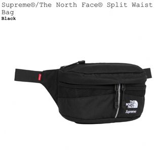 シュプリーム(Supreme)のSupreme North Face Split Waist Bag Black(ウエストポーチ)