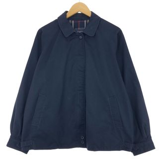 BURBERRY - 古着 80年代 バーバリー Burberry's スイングトップ スポーツジャケット 英国製 レディースL ヴィンテージ /eaa426283