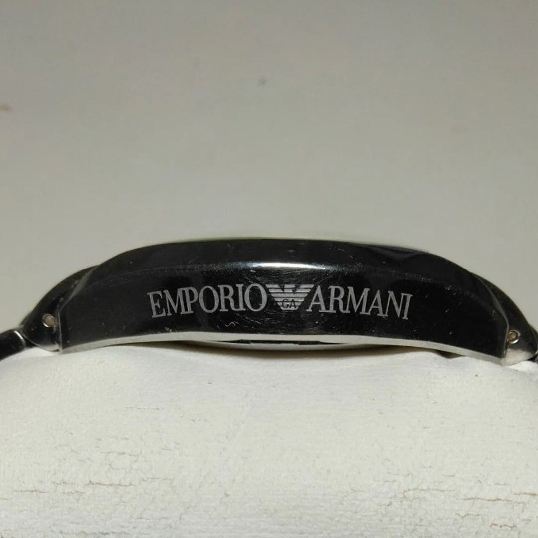 Emporio Armani(エンポリオアルマーニ)のエンポリオアルマーニ スモセコ メンズ クオーツ腕時計 AR0680 メンズの時計(腕時計(アナログ))の商品写真