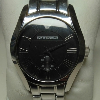 エンポリオアルマーニ(Emporio Armani)のエンポリオアルマーニ スモセコ メンズ クオーツ腕時計 AR0680(腕時計(アナログ))