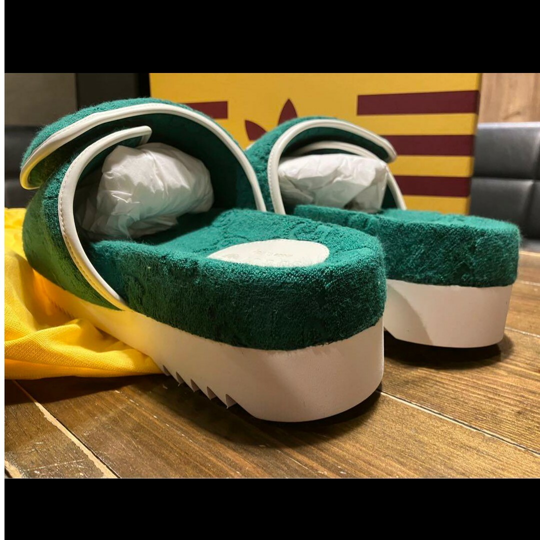 Gucci(グッチ)のGucci  adidas GG Platform Sandal Green メンズの靴/シューズ(サンダル)の商品写真