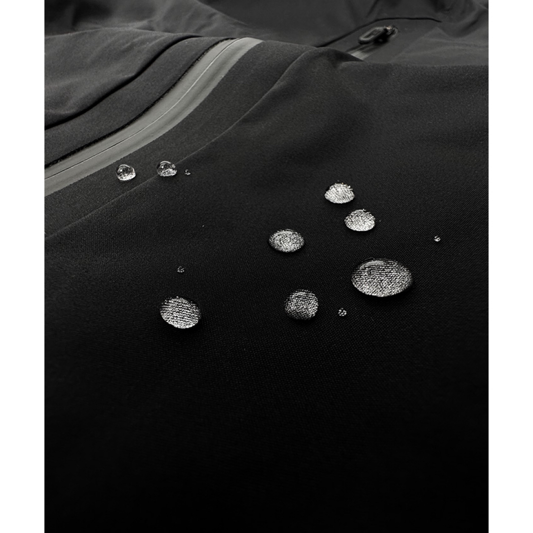 DESCENTE ALLTERRAIN(デサントオルテライン)の【2024春夏モデル】デサントオルテライン クレアス ブラック Lサイズ メンズのジャケット/アウター(マウンテンパーカー)の商品写真