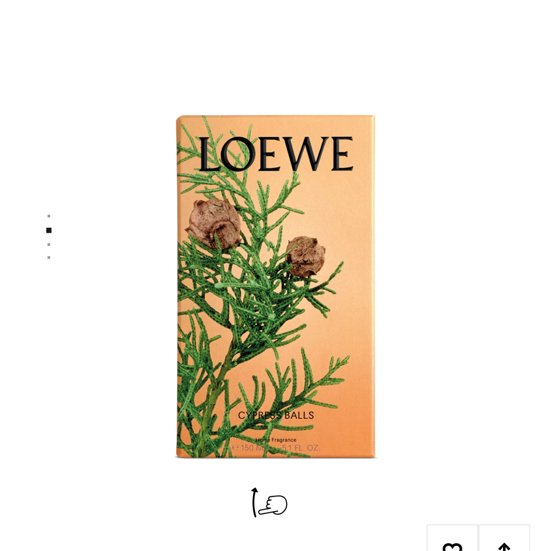 LOEWE(ロエベ)のLOEWE ロエベ ホームフレグランス サイプレスボール コスメ/美容の香水(その他)の商品写真