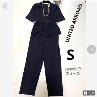 ユナイテッドアローズ(UNITED ARROWS)の美品❤️ユナイテッドアローズ サロペット♡オールインワン♡(サロペット/オーバーオール)