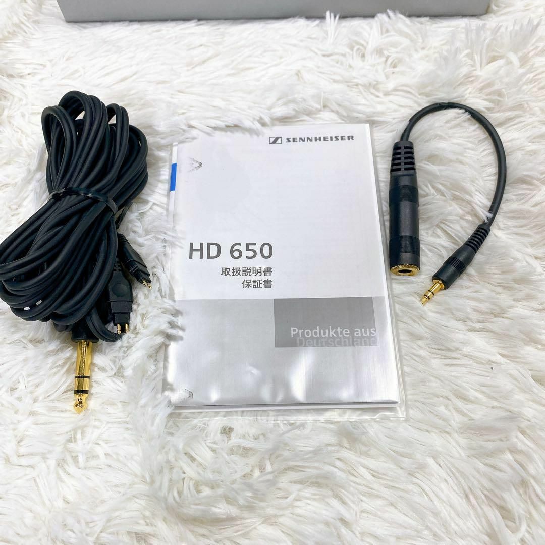 ゼンハイザーHD650 SENNHEISER 初期ロット(golden era) スマホ/家電/カメラのオーディオ機器(ヘッドフォン/イヤフォン)の商品写真