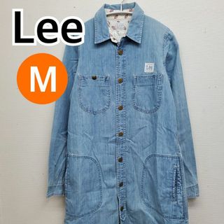 リー(Lee)のLee デニム シャツ ブラウス トップス ブルー レディース M【CT124】(シャツ/ブラウス(長袖/七分))