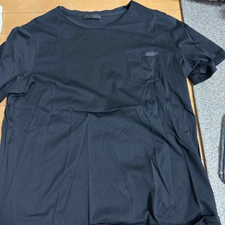 プラダ(PRADA)のprada tシャツ　無印　ポケット　lサイズ(Tシャツ/カットソー(半袖/袖なし))