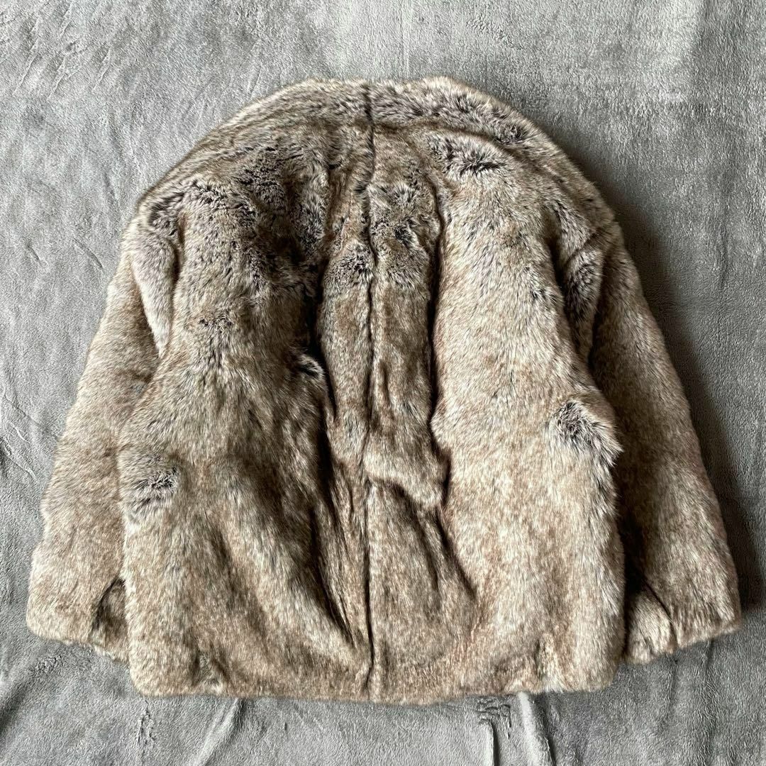 HYKE(ハイク)の【超美品】HYKE FAUX FUR REVERSIBLE JACKET S レディースのジャケット/アウター(毛皮/ファーコート)の商品写真