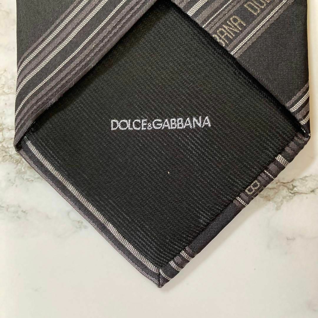 DOLCE&GABBANA(ドルチェアンドガッバーナ)の未使用タグ付き★ドルチェ＆ガッバーナ★ネクタイ★総柄★レジメンタル ★シルク メンズのファッション小物(ネクタイ)の商品写真