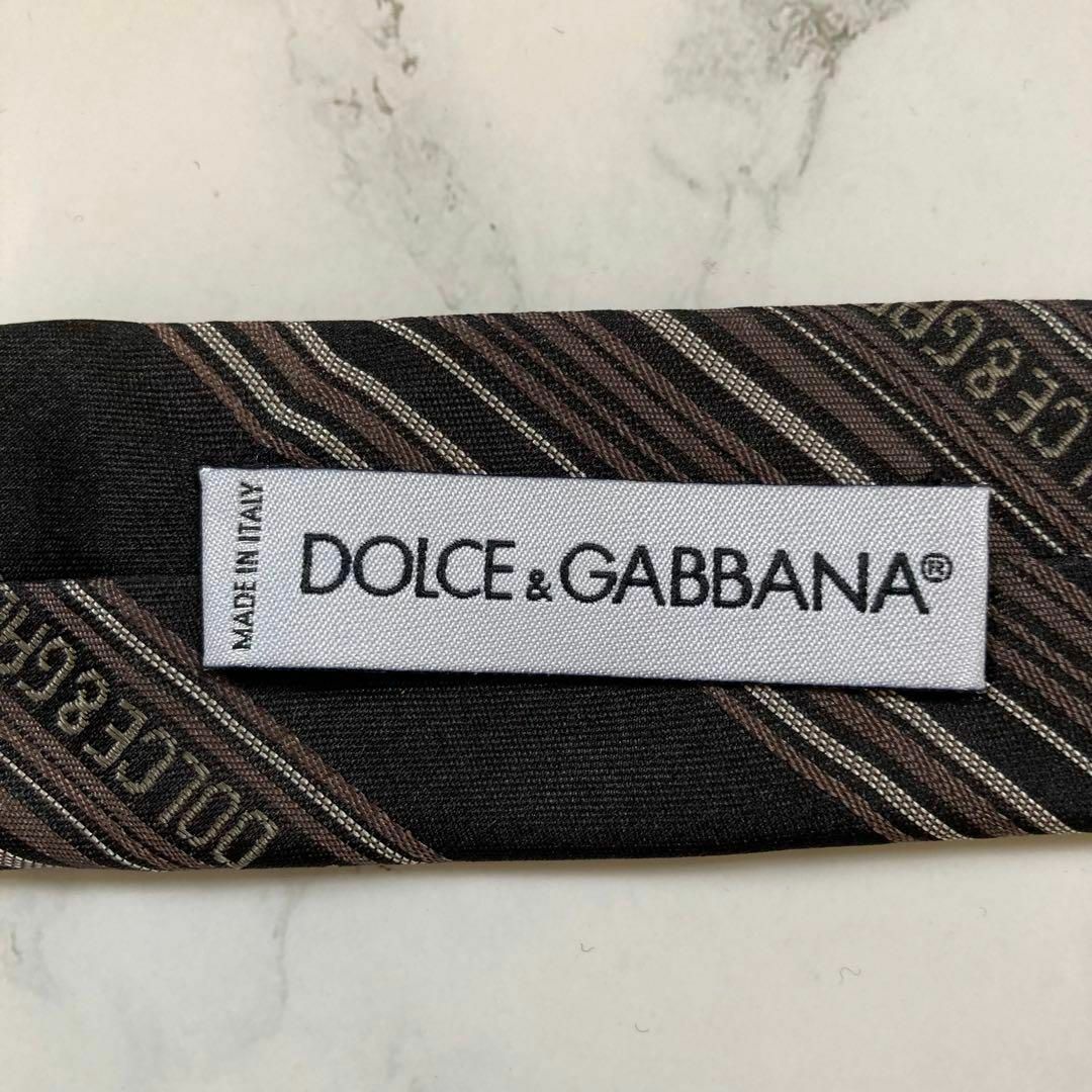 DOLCE&GABBANA(ドルチェアンドガッバーナ)の未使用タグ付き★ドルチェ＆ガッバーナ★ネクタイ★総柄★レジメンタル ★シルク メンズのファッション小物(ネクタイ)の商品写真