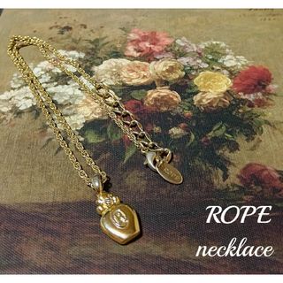 ロペ(ROPE’)の【ROPE】ロペ/ボトルモチーフ ネックレス  刻印あり(ネックレス)