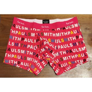 ポールスミス(Paul Smith)のポールスミス　新品　メンズ　ボクサーパンツ(ロゴ/ピンクL)(ボクサーパンツ)