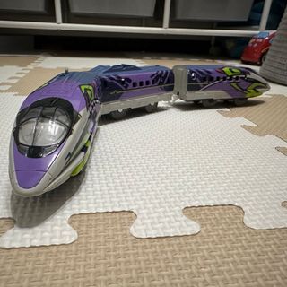 プラレールシリーズ(プラレールシリーズ)のタカラトミー プラレール ライト付500 TYPE EVA💜(電車のおもちゃ/車)