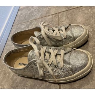 スペルガ(SUPERGA)のSUPERGA スペルガ ラメスニーカー  レディース　スニーカー　36(スニーカー)