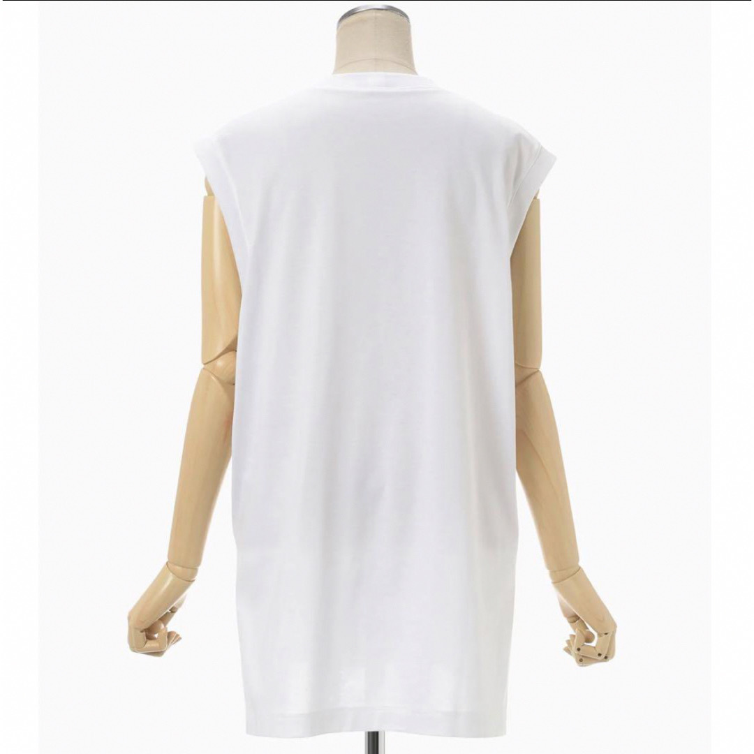 mame(マメ)の新品　Suvin Cotton Jersey Emboridery Top レディースのトップス(Tシャツ(半袖/袖なし))の商品写真