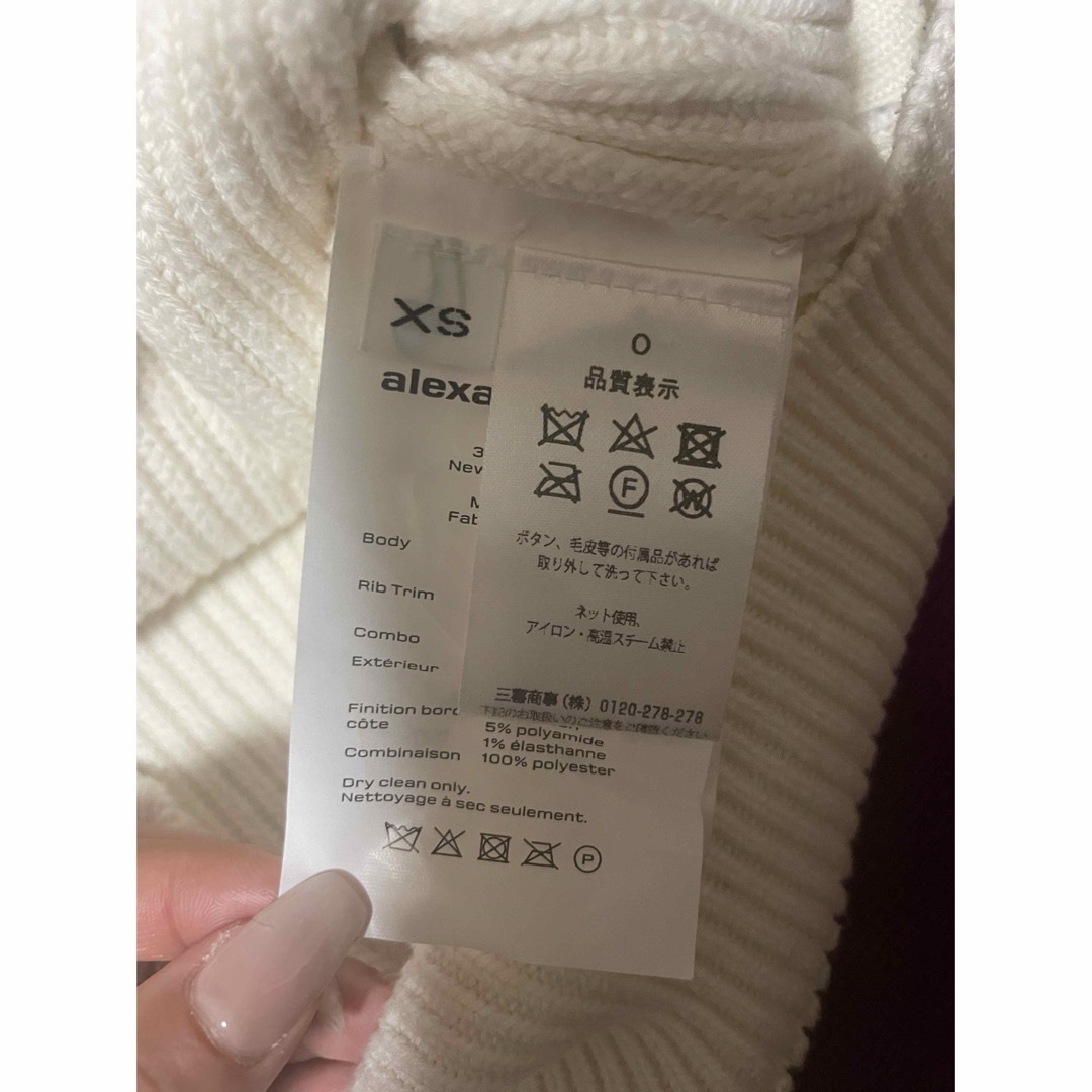 Alexander Wang(アレキサンダーワン)のalexander wang オフショルニット レディースのトップス(ニット/セーター)の商品写真