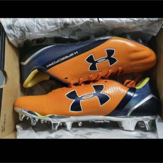 アンダーアーマー(UNDER ARMOUR)のアンダーアーマー スパイク　speed form 29cm US11 オレンジ(アメリカンフットボール)