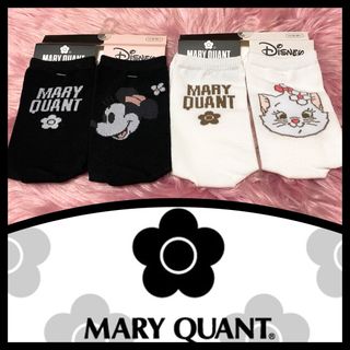 マリークワント(MARY QUANT)の新品【MARY QUANT】ミニー＆マリー 靴下 アシンメトリー ソックス(ソックス)