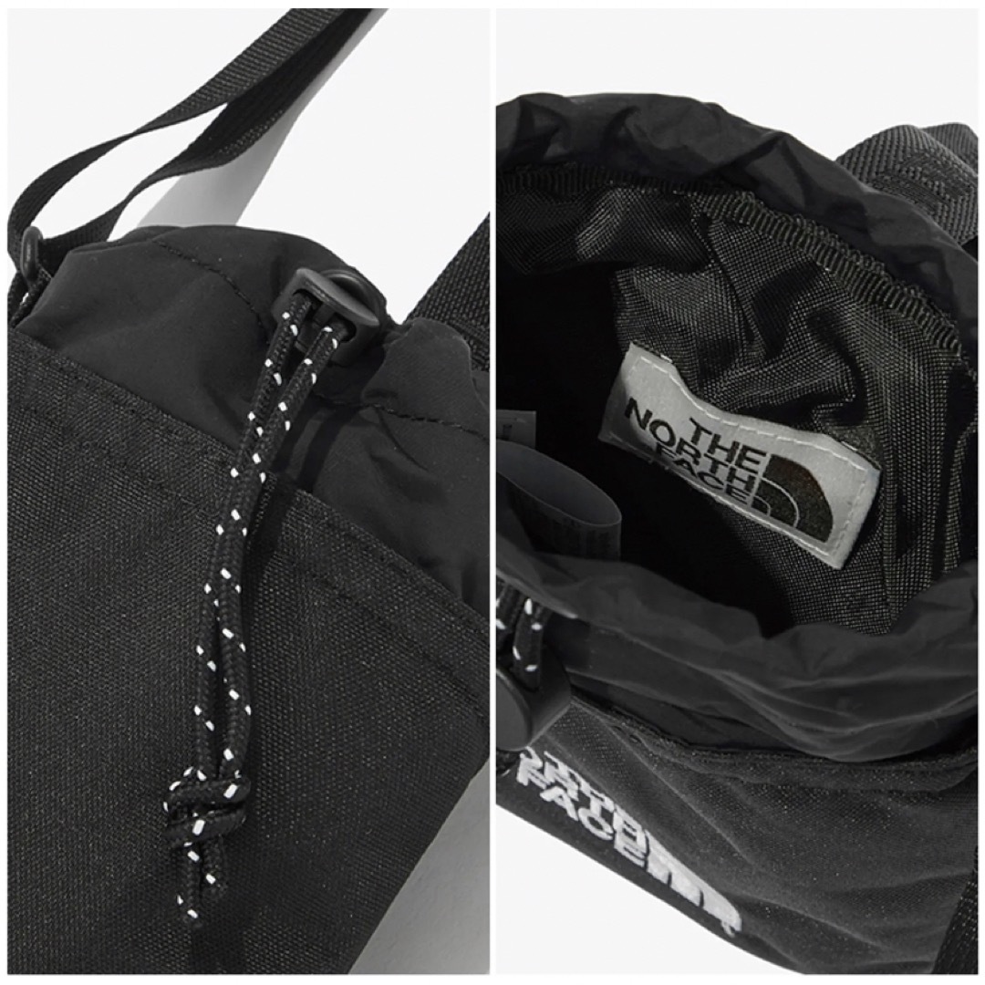 THE NORTH FACE(ザノースフェイス)の韓国ノースフェイスシンプルストリングバッグSIMPLE STRING BAG黒 メンズのバッグ(ショルダーバッグ)の商品写真