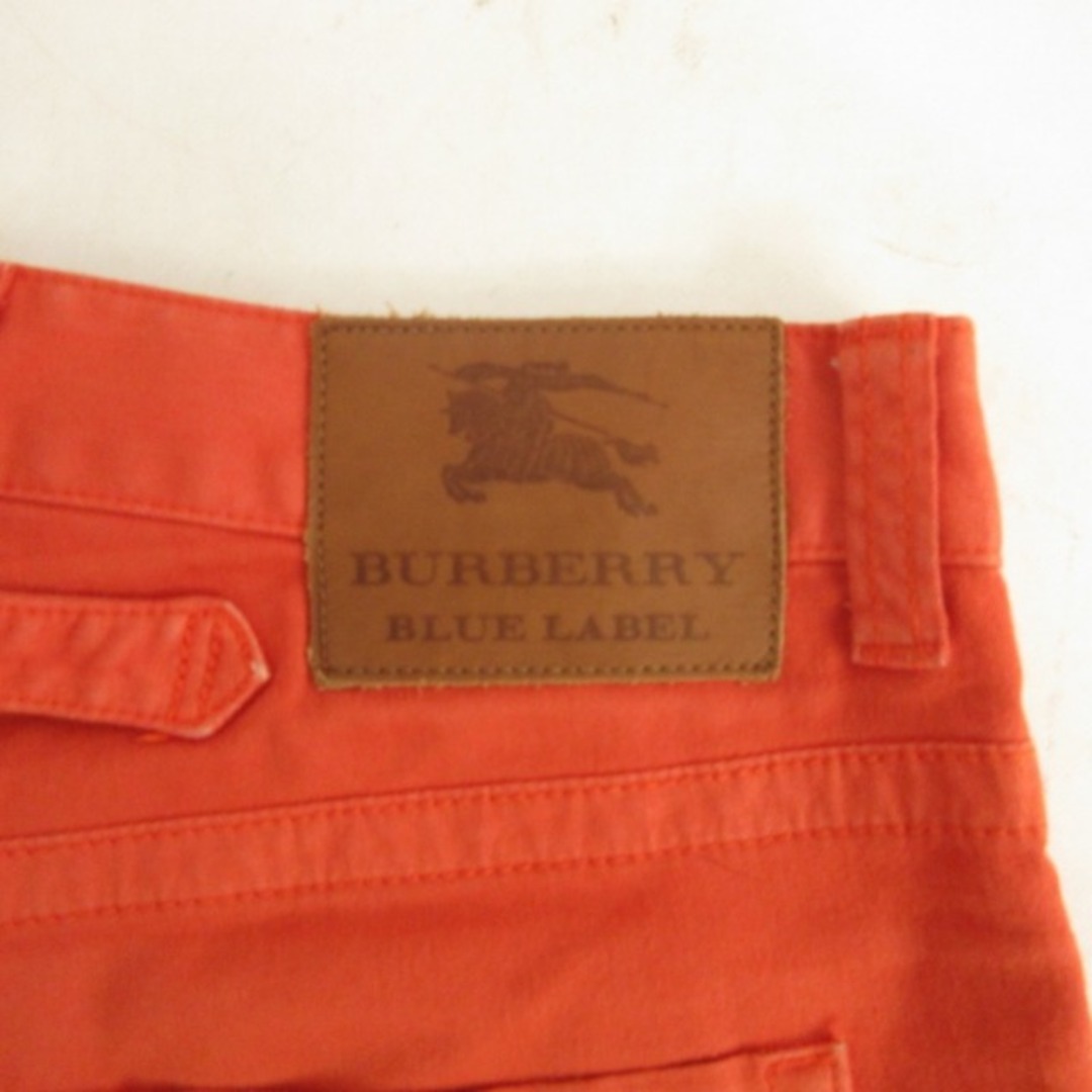 バーバリーズブルーレーベル パンツ ショート オレンジ系 36 IBO48 レディースのパンツ(ショートパンツ)の商品写真