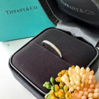 Tiffany & Co. - ティファニー 一粒ダイヤモンド プラチナエンゲージ 