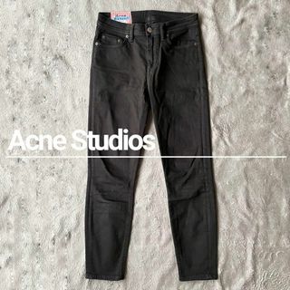 アクネストゥディオズ(Acne Studios)の【定番】Acne Studios アクネ ブラックスキニーパンツ 27インチ(カジュアルパンツ)