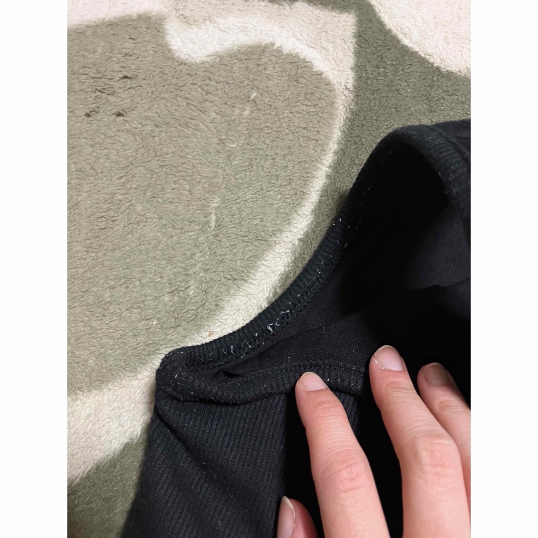 INGNI(イング)の裾ゴムロゴタンク　ブラック　クロ レディースのトップス(タンクトップ)の商品写真