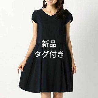 ミッシュマッシュ(MISCH MASCH)のMISCH MASCH　ミッシュマッシュ　編み上げ　切り替え　ワンピース　M(ひざ丈ワンピース)