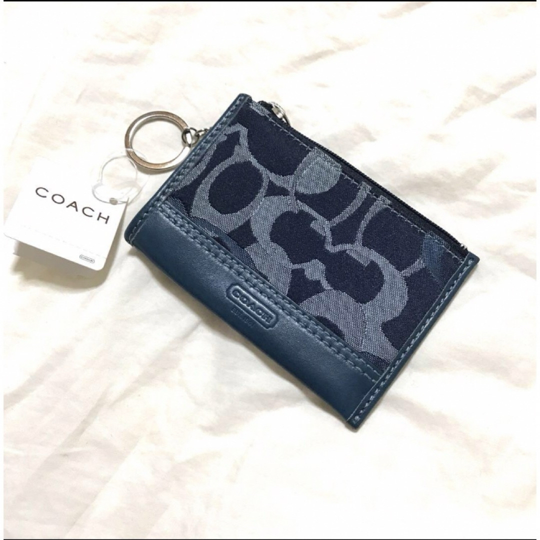 COACH - 【新品・タグ付き】コーチ デニム シグネチャー キー COACH - 【新品・タグ付き】コーチ デニム シグネチャー キー