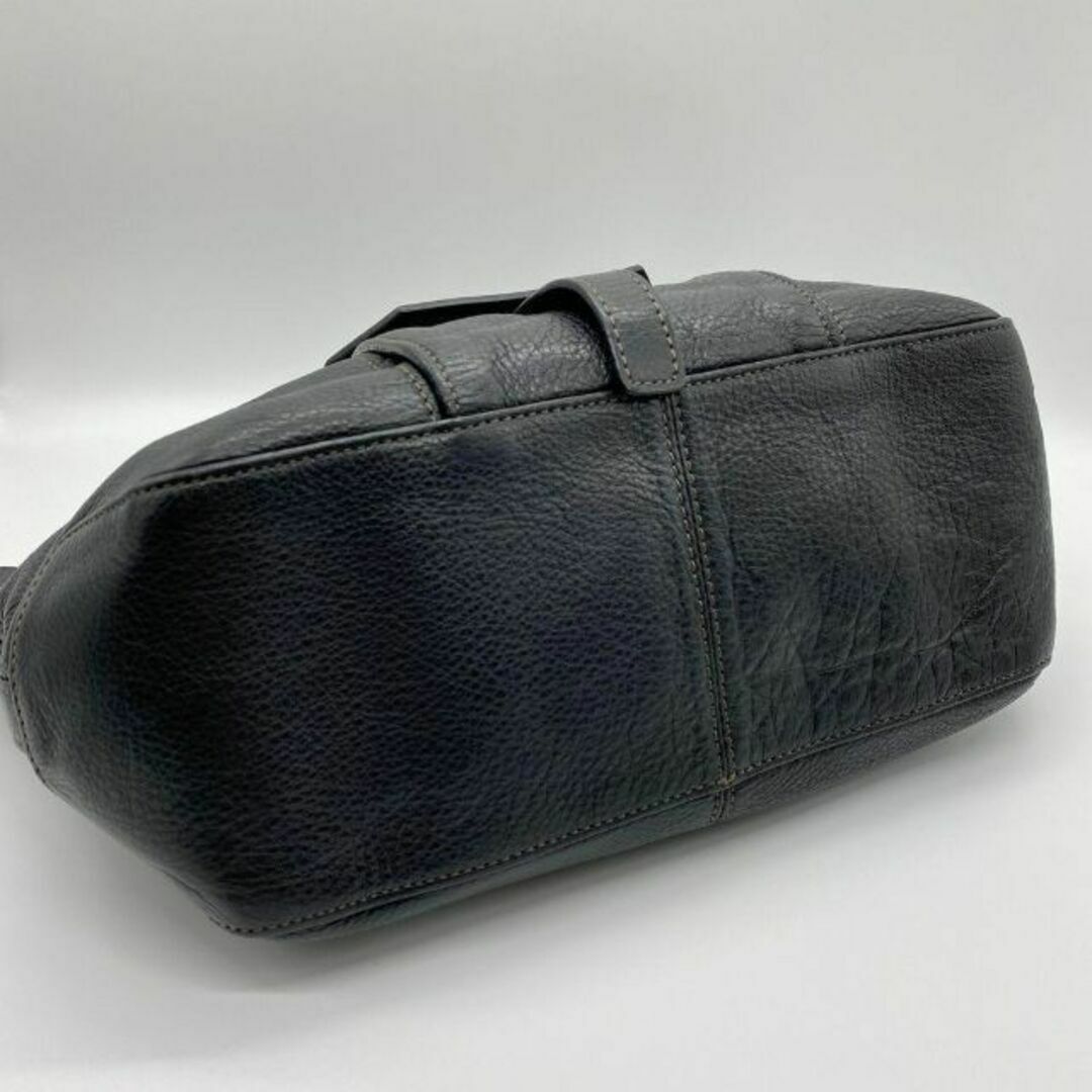 SAZABY(サザビー)の✨美品✨SAZABY サザビー　レザー　ハンドバッグ　トートバッグ　ブラック レディースのバッグ(ハンドバッグ)の商品写真