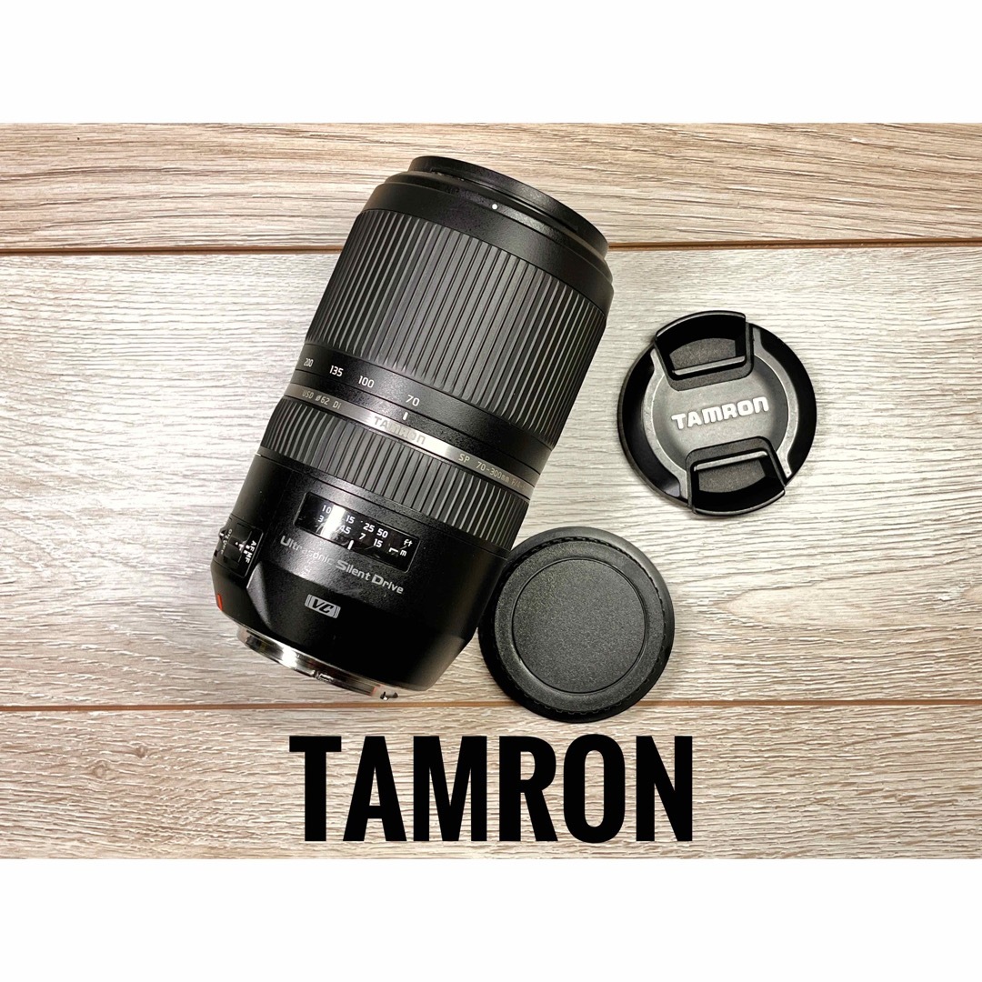 TAMRON(タムロン)の✨安心保証✨TAMRON 70-300mm f/4-5.6 CANON スマホ/家電/カメラのカメラ(レンズ(ズーム))の商品写真