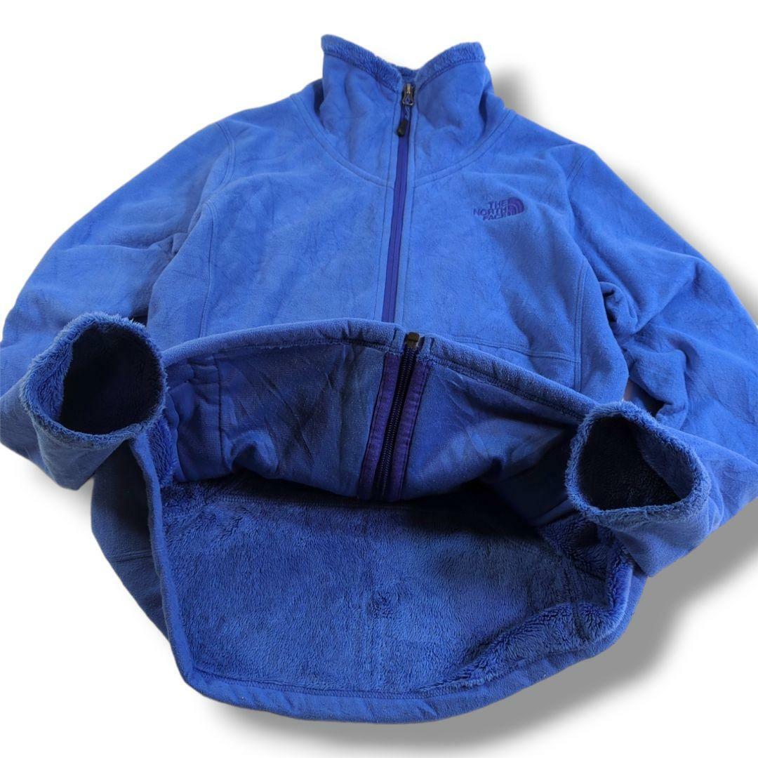 THE NORTH FACE(ザノースフェイス)のザノースフェイス ジップアップフリースジャケット 内ボア ブルー S 141 メンズのトップス(スウェット)の商品写真