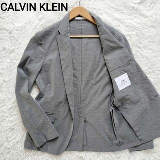 ck Calvin Klein - 極美品 現行 シーケーカルバンクライン テーラードジャケット アンコン 2B M