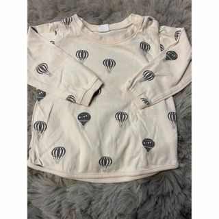 バースデイ(バースデイ)の美品 バースデイ cottoli ロンT 90センチ(Tシャツ/カットソー)