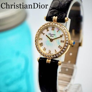 クリスチャンディオール(Christian Dior)の319 クリスチャンディオール時計　レディース腕時計　ホワイトシェル　ダイヤ(腕時計)