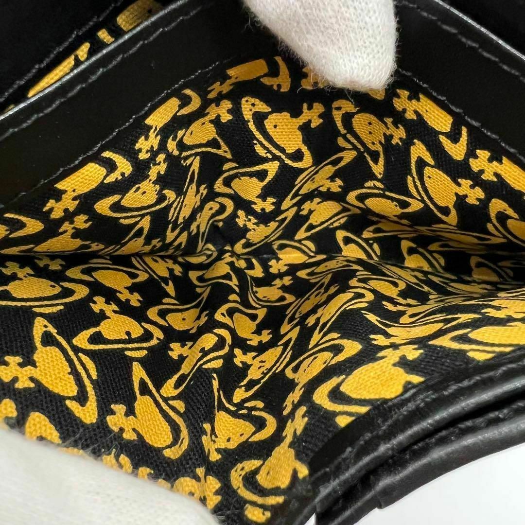 Vivienne Westwood(ヴィヴィアンウエストウッド)の✨️美品✨VivienneWestwood 三つ折財布 がま口財布 ブラック レディースのファッション小物(財布)の商品写真