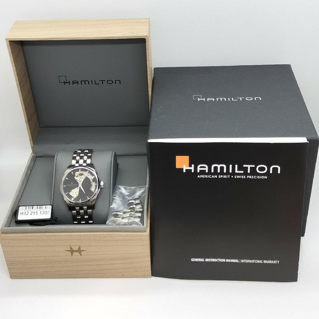 Hamilton(ハミルトン)の【極美品】HAMILTONハミルトンジャズマスターH32215130箱付男女兼用 メンズの時計(腕時計(アナログ))の商品写真