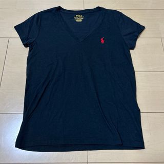 ポロラルフローレン(POLO RALPH LAUREN)の未使用  ポロラルフローレン　VネックTシャツ　XS(Tシャツ(半袖/袖なし))