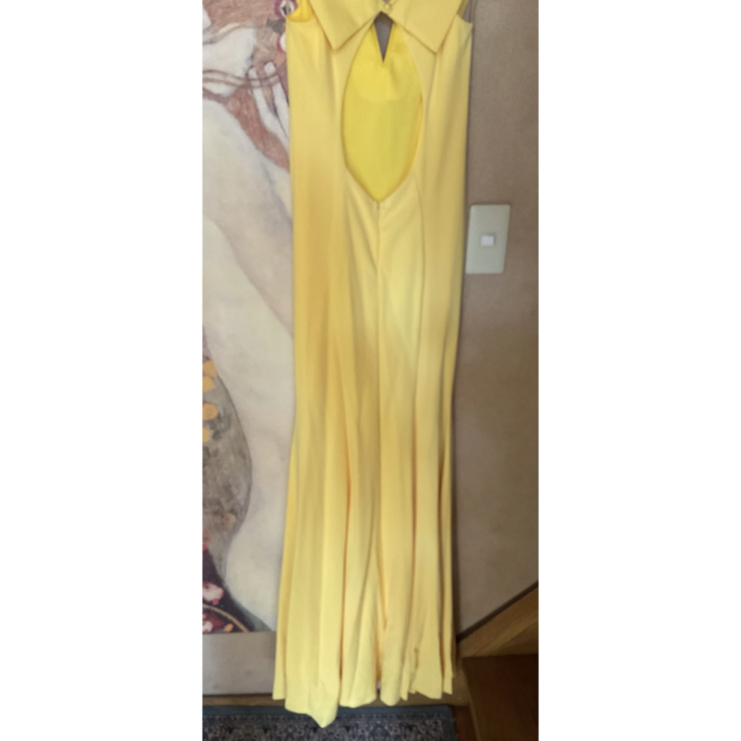新品 USAロングドレス TR YELLOW L 新品 USAロングドレス TR YELLOW L