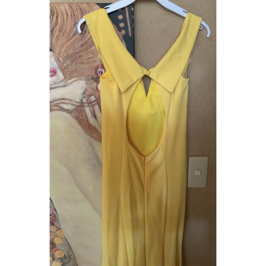 新品 USAロングドレス TR YELLOW L 新品 USAロングドレス TR YELLOW L